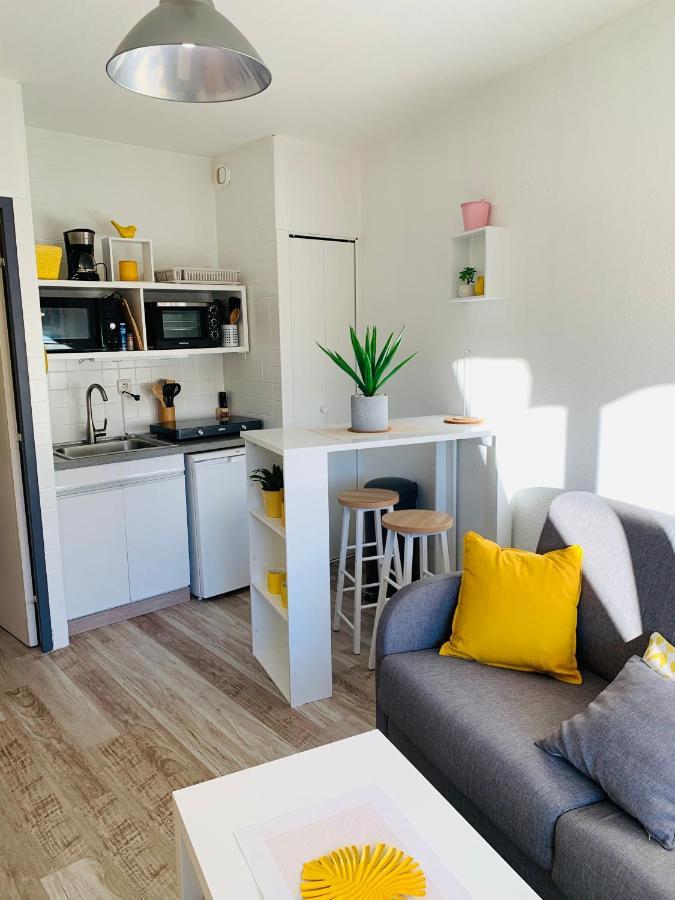 Super Appart ! Terrasse, Clim, Parking, 2Min Plage. Ла-Гранд-Мот Экстерьер фото